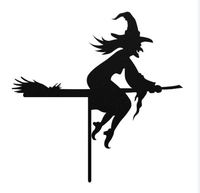 Wicked Witchy Cat Mystic Midnight Feline Spellbound Black Cat Encantado Gato de Halloween The Witchs Familiar Curled Tail Sorcerer