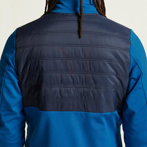 Veste Softshell d'hiver imperméable de haute qualité avec logo brodé, fermeture éclair intégrale, veste matelassée personnalisée pour homme, taille plus - Product Image 3