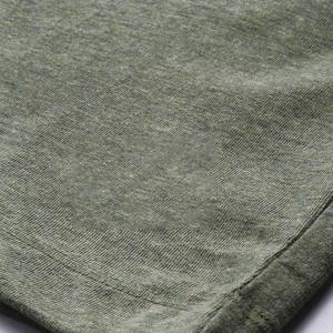 Camiseta de Hombre Lisa Verde Oliva, Personalizada, Nuevo Estilo, Cuello Redondo, Manga Corta, Ropa de Hombre, Camiseta Personalizada, Soporte OEM - Product Image 3