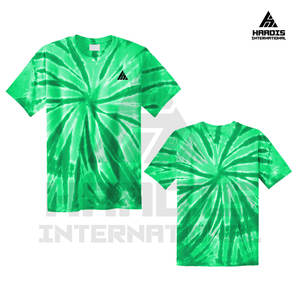 Camiseta al por mayor color personalizado tamaño camisetas poliéster impresión personalizada tie Dye Camiseta Hombre algodón logotipo personalizado camiseta - Product Image 3