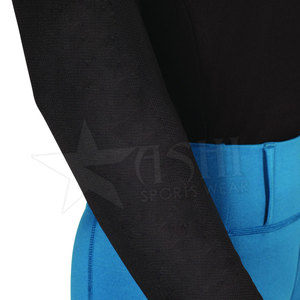 Conjuntos de equitación ecuestre estirada para mujer superventas/Conjuntos de equitación para mujer lisos negros y azules personalizados al por mayor - Product Image 6