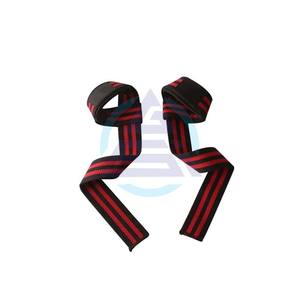 Bretelles d'haltérophilie Fitness musculation entraînement Gym Cross fit enveloppes de levage réglables bandes de poignée flexibles antidérapantes - Product Image 1