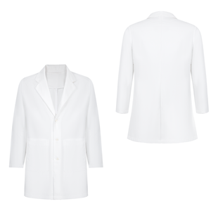 Blouse de laboratoire de docteur unisexe en tissu de qualité supérieure, coupe confortable, conception personnalisée et impression de logo, uniforme de gommage médical du fournisseur OEM ODM - Product Image 1
