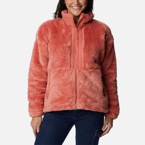 Veste en laine Sherpa à fermeture éclair avec capuche Veste polaire zippée vierge en gros Veste polaire Sherpa personnalisée pour femmes - Product Image 1