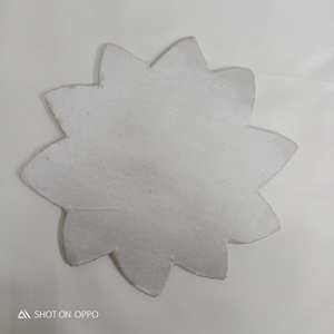 MS HANDICRAFT Posavasos con cuentas de vidrio hechos a mano-Posavasos clásicos para bebidas Respaldo de poliéster (4x4 pulgadas) Portátil para Iglesia religiosa - Product Image 3