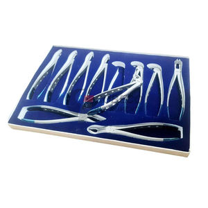 ชุดเครื่องมือผ่าตัดถอนฟันแบบมืออาชีพ ชุดคีมถอนฟันครบชุด เครื่องมือผ่าตัดช่องปาก ทำจากสแตนเลส - Product Image 4