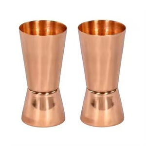 ¡GRAN DESCUENTO! Cóctel Bar Jigger Inicio Bar Fiesta Bar Club Bartending Suministros Vodka y Whisky Cobre Jigger - Product Image 1