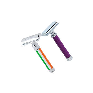 Maquinilla de afeitar de seguridad con mango de color personalizado, precio al por mayor, más vendida, maquinillas de afeitar DE SEGURIDAD DE India - Product Image 1