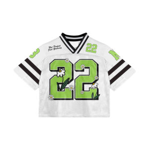 ชุดเสื้อเจอร์ซี่พิมพ์ลายเสื้อฟุตบอลชุดเสื้อตาข่ายอเมริกันพิมพ์ลายพิมพ์สีโลโก้ทีม - Product Image 1