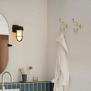 Champagne Bronze Coat <b>Hooks</b> for Bathroom Bedroom & <b>Kitchen</b>-Decorative Wall Mounted Robe & Towel <b>Hooks</b> for Clothes - Product Image 6