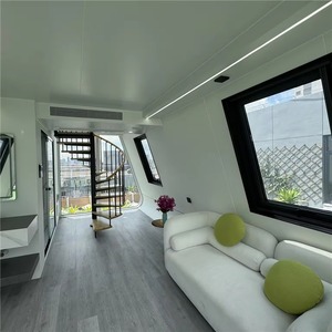 Casas Prefabricadas Chinas Económicas Tipo Loft, Dúplex de 2 Pisos, Chalet con Terraza, Mini Casa Contenedor Prefabricada - Product Image 2