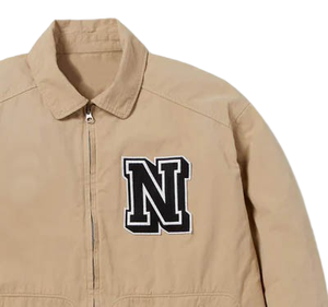 Chaqueta de Trabajo de Lona con Cierre, Diseño Moderno de Alta Calidad para Otoño e Invierno, Chaqueta Vaquera Informal - Product Image 4