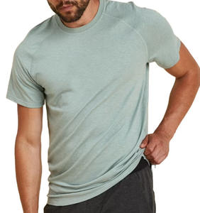 T-shirt oversize pour homme en coton biologique 100% respirant, style ample, tissu tricoté 180 grammes, motif uni, teinture unie, décontracté - Product Image 2