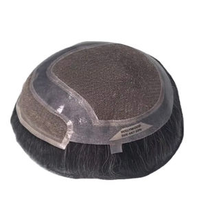 Toupee para Hombre Taz Hair, Peluca de Cabello Humano 100%, Densidad Cruda 60%-150%, Cabello Indio Remy, Resistente al Agua, Ondulado - Product Image 6