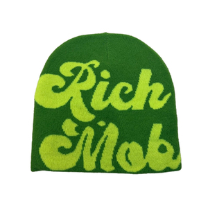 Bonnet Jacquard de haute qualité conception de lettre personnalisée techniques d'impression bouffée de broderie à la main pour une utilisation sur la plage fabricant en gros - Product Image 1