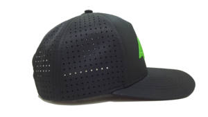 Polyester Spandex Snapback Chapeau Vietnam Fournisseur Chapeaux Pour Les Affaires Sport Papa Casquettes Golf Chapeau Broderie Logo Laser Cut Trous - Product Image 3