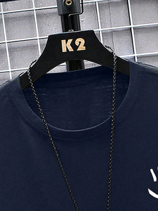 เสื้อยืดคุณภาพสูง ผ้าคอตตอนหนานุ่ม พิมพ์ลายกราฟิกได้ตามต้องการ เสื้อยืดโอเวอร์ไซส์สำหรับผู้ชาย - Product Image 5