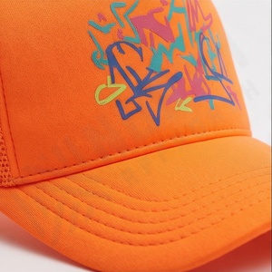 Gorra de Camionero de Malla con Logotipo Bordado Personalizado de 5 Paneles, Gorra de Béisbol Deportiva con Estilo de Puntos, Espuma Transpirable, Ajustable, con Cierre a Presión - Product Image 4