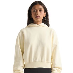 Sweat à capuche surdimensionné personnalisé haut court femmes femmes pull à capuche sweat décontracté hiver tricoté surdimensionné court - Product Image 5