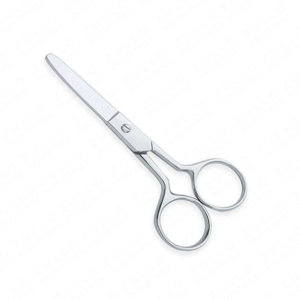 Tijeras de Manicura de Acero Inoxidable, Cuchilla Recta, Cortacutículas, Mango Redondo, Herramienta de Precisión Duradera para Uñas, Punta Afilada de 8.8cm - Product Image 3
