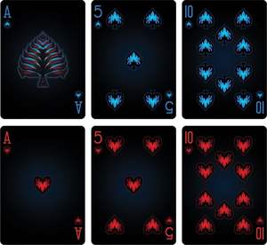 Cartes à jouer en plastique PVC 100% imperméables, design personnalisé, casino <span class=keywords><strong>classique</strong></span>, publicité, impression de cartes à jouer au poker - Product Image 4