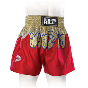 Pantalones Cortos de Muay Thai Green Hill, Cómodos y Ajustados para Entrenamiento - Product Image 1
