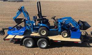 Tracteur tondeuse LS prêt pour livraison rapide avec chargeur frontal 4x4 21V 4 temps – Livraison rapide - Product Image 2