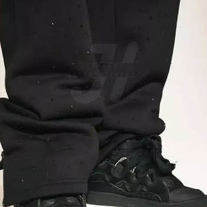 Bajo MOQ Venta caliente Rhinestone Chándales en nuevo stock Precio barato Hombres Rhinestone Chándales para adultos - Product Image 4