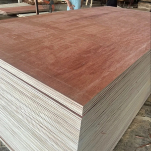 Contreplaqué d'acacia plaqué Bintangor au design moderne, 4x8 pieds, 9-21 mm, qualité supérieure E2, faible émission de formaldéhyde, meubles, 1 an - Product Image 1