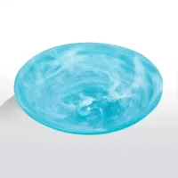 Platos de resina de lujo de forma única de alta calidad, vajilla de uso, platos de resina para servidor de postres para restaurantes de Hotel en casa