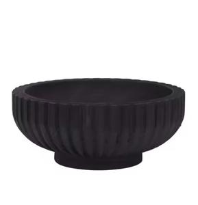 Cuencos de madera duraderos con acabado liso, eco-seguro, ideal para cocinas modernas y temas de decoración rústica. - Product Image 5