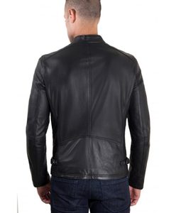 High Quality Custom <b>Men's</b> Leather <b>Jacket</b> for Winter Most Popular <b>Canvas</b> Fabric with Customized <b>Jacket</b> for <b>man</b> - Product Image 5