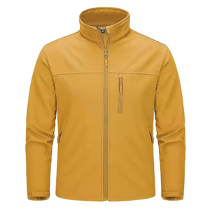 Wholesale Hooded Bomber <b>Jacket</b> for <b>Men</b> Winter Lightweight Canvas with Zipper Stand Collar High Street <b>Letter</b> Pattern Front Logo - Product Image 6