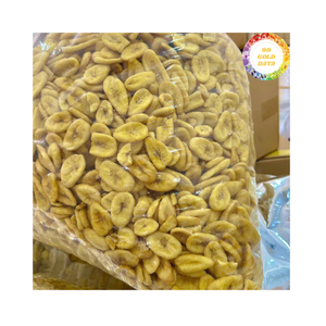 Plátano Seco Crujiente al por Mayor de Vietnam, elaborado con plátanos de calidad, ideal para envasado a granel de snacks y como adorno para postres - Product Image 1