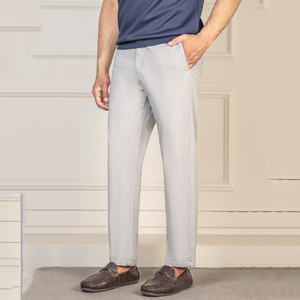 Pantalones de Hombre MOLSON SPORTS 100% Algodón, Nuevo Diseño, Pantalones de Diseñador con Frente Plano y Cintura Media, Servicio OEM, para Exteriores - Product Image 2