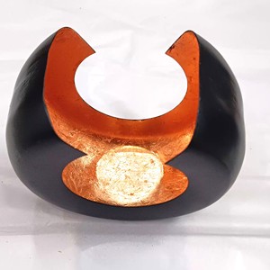 Portavelas de Té de Hierro de Alta Calidad con Recubrimiento de Polvo Negro, Forma Personalizada Hecha a Mano, Logotipo Personalizado Disponible al por Mayor, Navidad - Product Image 5