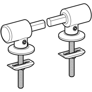 Charnière <span class=keywords><strong>Geberit</strong></span> pour siège de toilette 574410 - Pièce de rechange compatible - Product Image 3