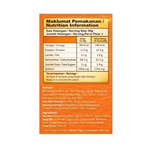 HALAL MEET MEE Mum's Soup <b>Pan</b> Mee Traditional Anchovies Broth Ikan Bilis-Non-Fried Instant Noodles - Product Image 4