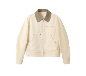 Venta caliente por encargo de la chaqueta de los hombres de tela de mezclilla de peso pesado de los hombres al aire libre chaqueta de invierno para los hombres - Product Image 1