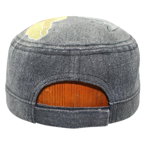 Casquette de baseball en denim de coton Saleh Enterprises, effet usé, style jean, réglable, décontractée, streetwear, Y2K, sport - Product Image 3