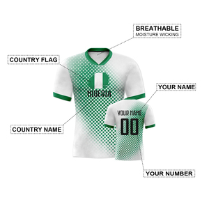 เสื้อฟุตบอลสำหรับผู้ใหญ่เสื้อฟุตบอลผ้าโพลีเอสเตอร์ป้องกันแบคทีเรียพิมพ์ซับลิเมชัน100% แบบกำหนดเองระบายอากาศได้ดี - Product Image 4