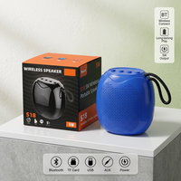 Enceinte sans fil S18 avec super basses, subwoofer, son puissant, prise en charge TF USB, radio FM, lumière RGB, grande batterie, boîte audio pour fêtes