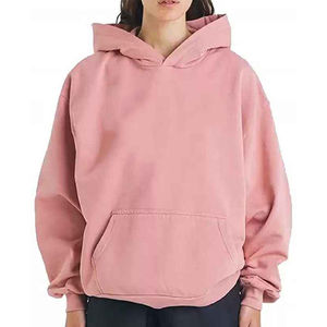 Streetwear décontracté sweats à capuche pour femmes couleur unie pull surdimensionné poids lourd sweats à capuche porter design décontracté vêtements fabricant porter - Product Image 1