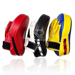 Coussinets de frappe professionnels de haute qualité, impression de logo personnalisée, cuir, vêtements d'entraînement de boxe pour adultes - Product Image 5