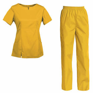 Vente en gros prix bon marché uniformes d'hôpital gommages-gommages médicaux-hauts et pantalons uniformes pour hommes, femmes-ensembles de gommage export - Product Image 6