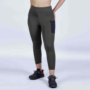 Conjunto de Leggings y Sujetador Deportivo para Hombre de Alta Calidad, Cintura Elástica, Transpirable, Cintura Media, Sin Costuras, Elegante, Ropa Deportiva, Largo Completo, Color Sólido - Product Image 1