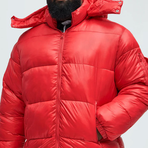 แจ็คเก็ตพัฟเฟอร์สีพื้นราคาถูกคุณภาพสูง พิมพ์โลโก้ตามสั่ง คอลเลคชั่นพิเศษสำหรับผู้ชาย แจ็คเก็ตอุ่นๆ ปี 2026 - Product Image 3