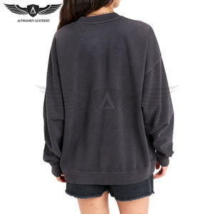 2025 <b>Women</b> Sweatshirts Fashionable Oversized Pullover <b>Tops</b> Soft Cotton Fleece <b>Warm</b> Comfortable Daily Winter Wear Outfits - Product Image 4