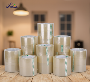 Rollos de Cinta Adhesiva Transparente OPP de Alta Calidad de 48*100 40 micras, Fuerte e Impermeable, Alto Rendimiento, Recomendado - Product Image 3