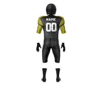 Uniforme de football américain personnalisé à faible MOQ, manches courtes d'été, respirant, confortable, vêtements de sport - Product Image 6